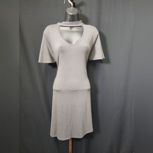 Zenana premium keyhole dress